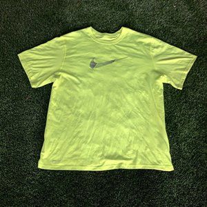 Boys Neon Yellow Nike T-Shirt